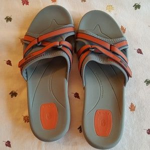 Teva Slip in Sandals, EUC, Size 9